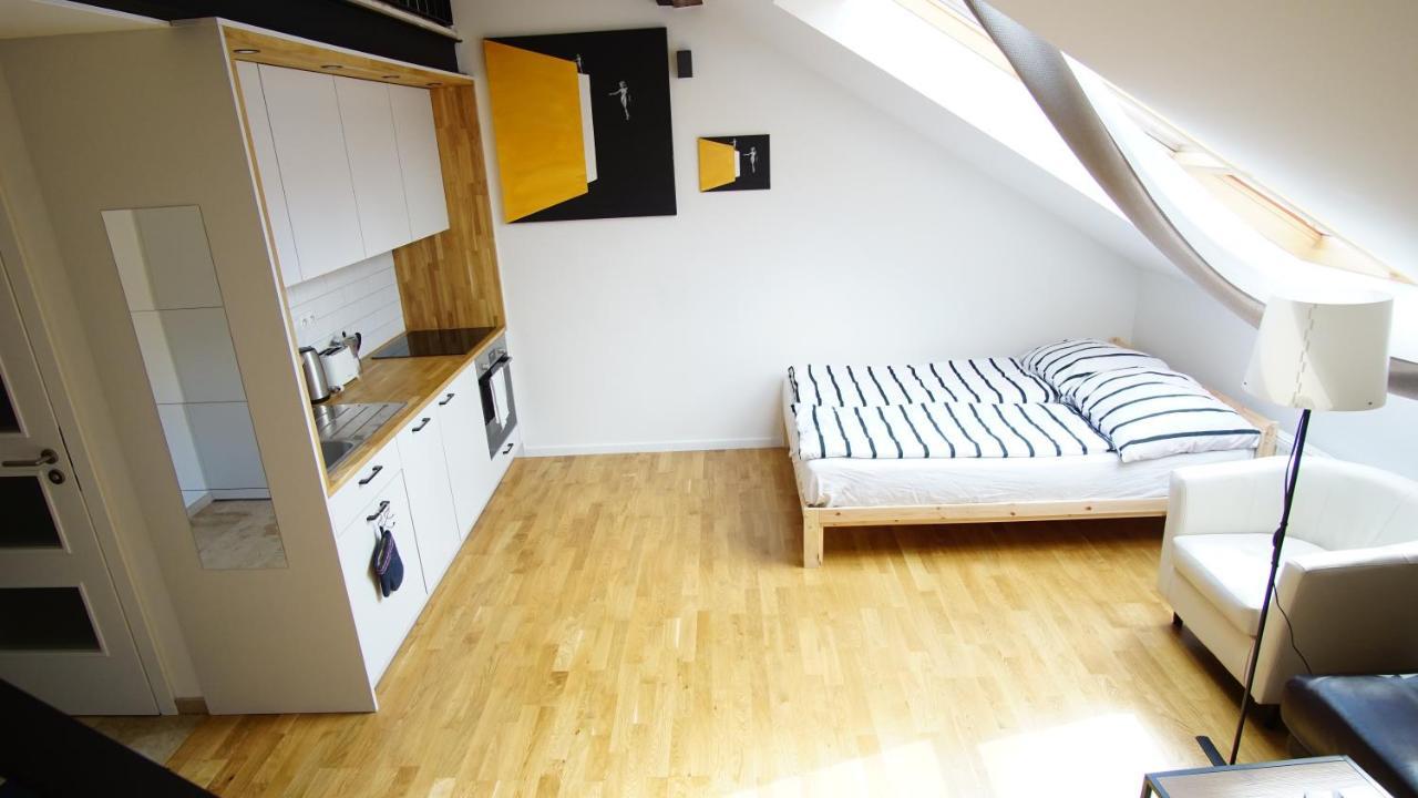 Rooftop Apartment No 22 - Center Art District Letna Prag Exteriör bild