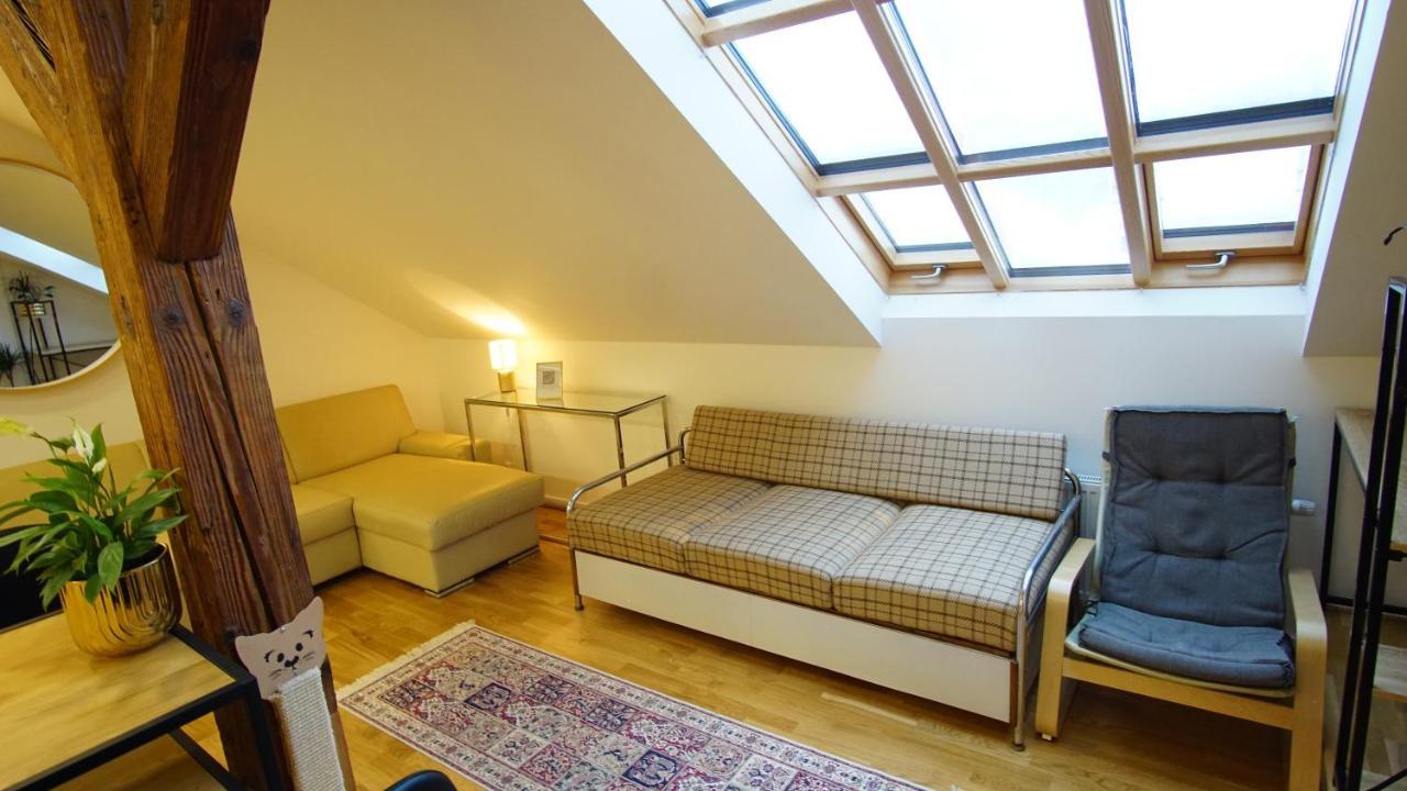 Rooftop Apartment No 22 - Center Art District Letna Prag Exteriör bild